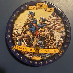 Miller Brewing Company Metal Coaster Set (4)